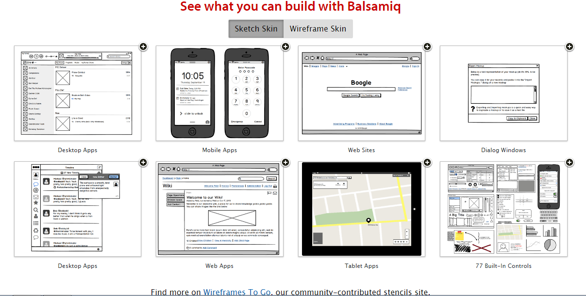 Mockups and Wireframe Design Software - Brandablr.com